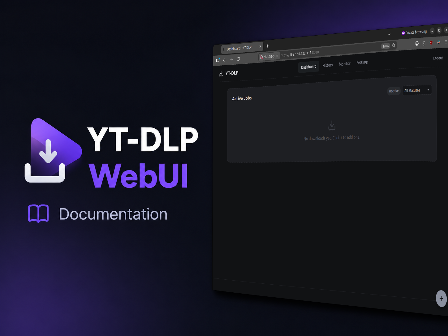YT-DLP WebUI Documentation thumbnail